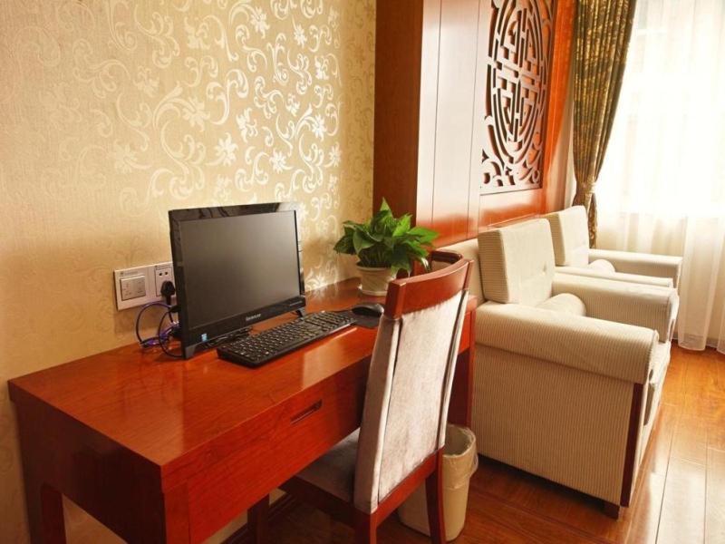 Greentree Inn Anhui Hefei Mengcheng Road Beierhuan Express Hotel Exterior foto